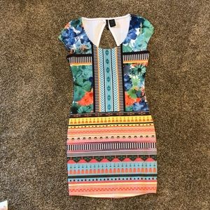 Fire Los Angeles slim fit dress